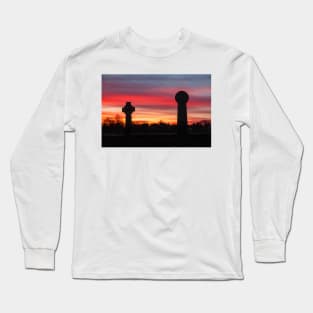 Sunset at Durham Cathedral Long Sleeve T-Shirt